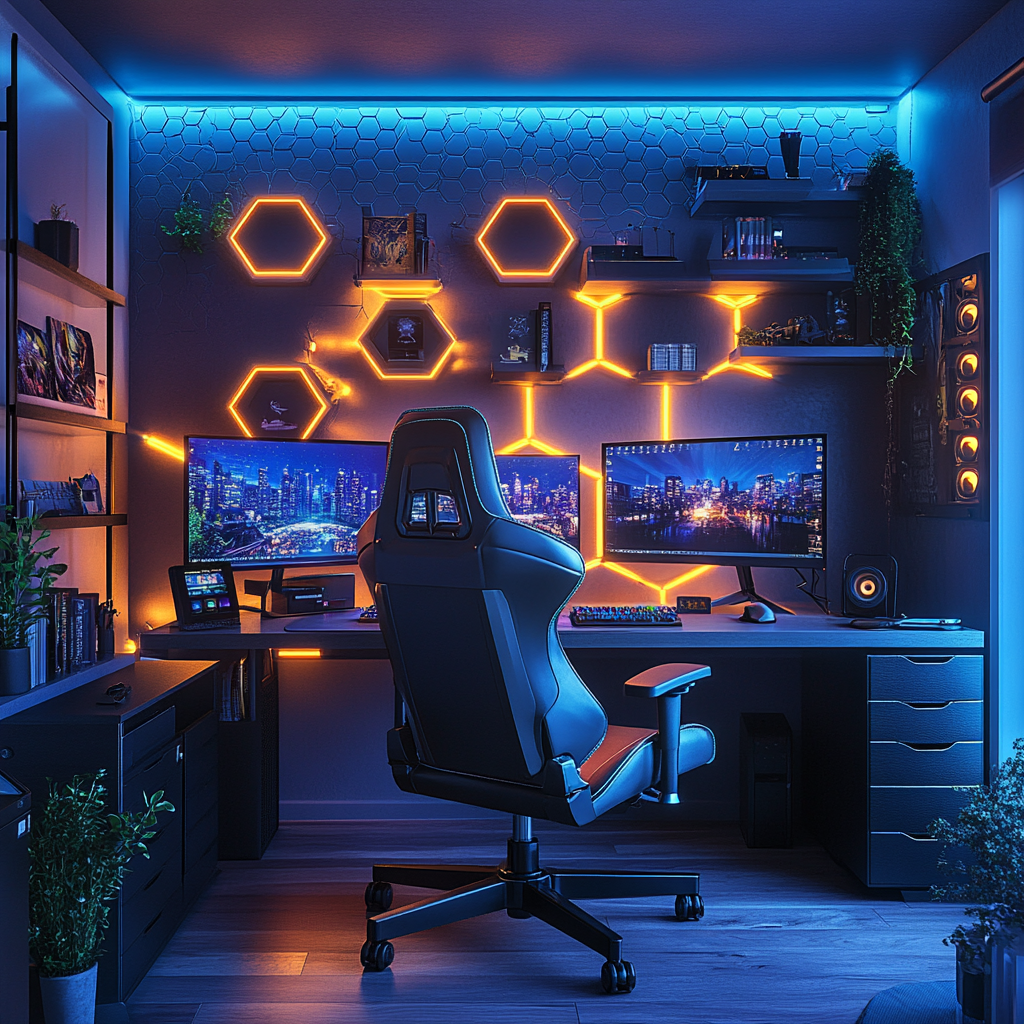 SpaceJeux testing analysts checking graphic scaling performance on a multi-gpu diagnostics desk